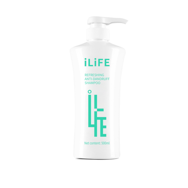 (Кол-во в коробке 20 шт ) iLiFE REFRESHING ANTI-DANDRUFF SHAMPOO/iLiFE Чистый шампунь от перхоти 500мл