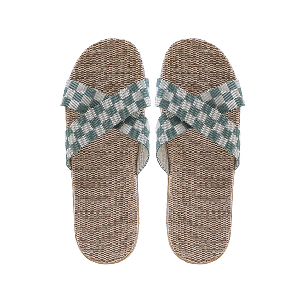 (Кол-во в коробке 100 шт) Kardli slippers（women) - Женские тапочки летние (39-40; *260мм*), (Подошва-Резина / Верх-Текстильные материал),